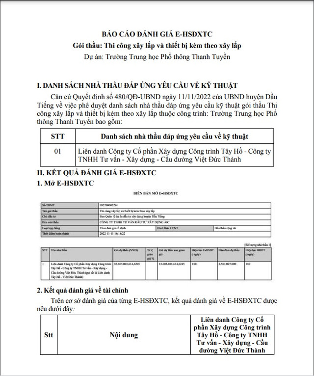 Binh Duong: Lien danh Loc Thinh - Tay Ho “chac tay” goi thau xay lap hon 25 ty?-Hinh-2