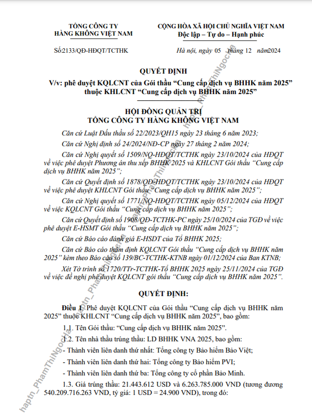 Nhà thầu trúng gói bảo hiểm hơn 500 tỷ có năng lực thế nào? Nha thau trung goi bao hiem hon 500 ty co nang luc the nao?