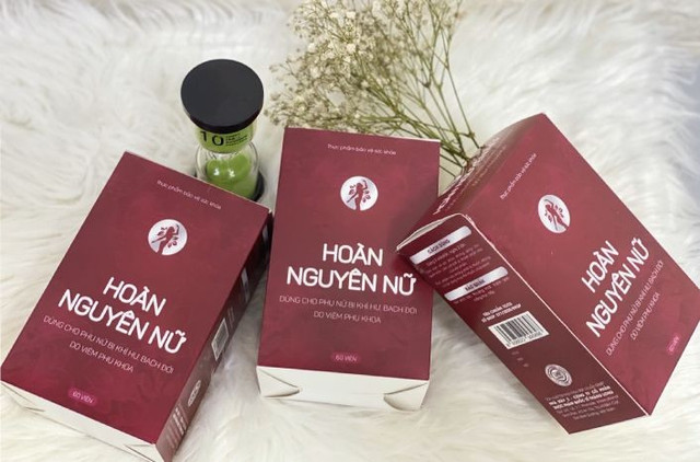 Sản phẩm Hoàn Nguyên Nữ vi phạm quảng cáo, lừa người tiêu dùng San pham Hoan Nguyen Nu vi pham quang cao, lua nguoi tieu dung