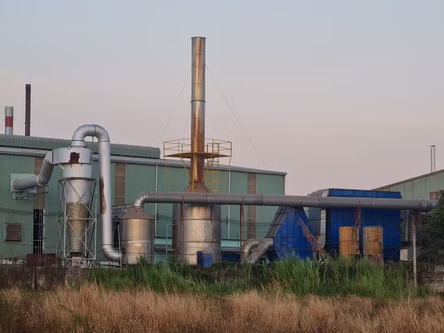 Vu chay nha may rac: cong ty Thien Thanh tung gay o nhiem moi truong-Hinh-6