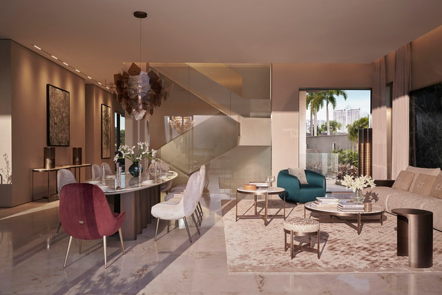 Choáng ngợp trước độ xa hoa của dinh thự từ thiết kế thời trang ELIE SAAB - Hình 6 Choang ngop truoc do xa hoa cua dinh thu tu thiet ke thoi trang ELIE SAAB-Hinh-6