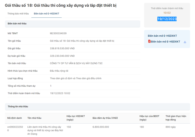 An Giang: DA cụm công trình thủy lợi - một nhà thầu dự gói thầu hơn 300 tỷ An Giang: DA cum cong trinh thuy loi - mot nha thau du goi thau hon 300 ty