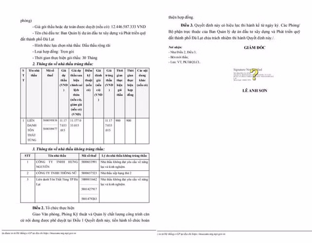 Lam Dong: Danh tinh doanh nghiep trung goi thau lam duong Ton That Tung-Hinh-2