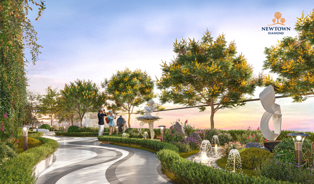 Newtown Diamond – Nơi thăng hoa của nghệ thuật sống cân bằng - Hình 2 Newtown Diamond – Noi thang hoa cua nghe thuat song can bang-Hinh-2