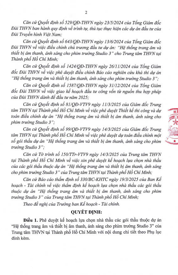 VTV đầu tư 90 tỷ đồng nâng cấp phim trường Studio 3 - Hình 2 VTV dau tu 90 ty dong nang cap phim truong Studio 3-Hinh-2