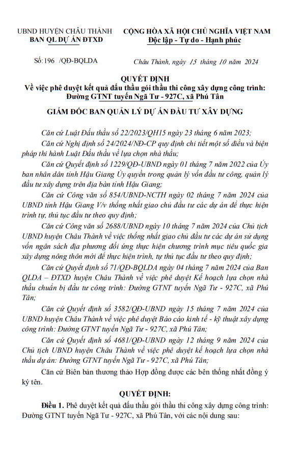 Cty Thanh Bao mot ngay trung 2 goi thau xay lap tai Chau Thanh Hau Giang-Hinh-7