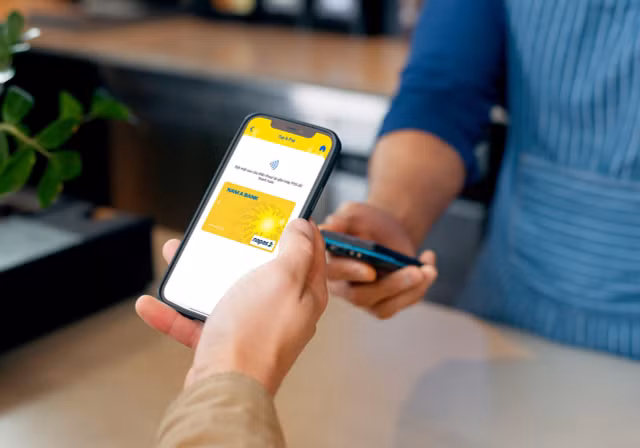 Nam A Bank – Trien khai dich vu thanh toan di dong Tap & Pay