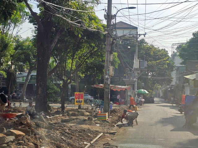 TP. HCM: Cận cảnh dự án xây dựng công viên phường 7, quận Gò Vấp - Hình 7 TP. HCM: Can canh du an xay dung cong vien phuong 7, quan Go Vap-Hinh-7