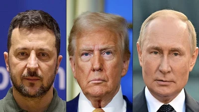 Tổng thống Trump nói về khả năng gặp ông Putin và ông Zelensky