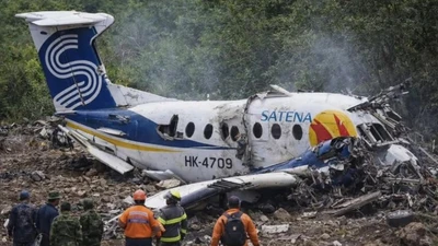 Rơi máy bay ở Colombia, nhiều người thiệt mạng
