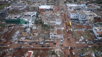 Lốc xoáy kinh hoàng ở Brazil, hơn 750 người thương vong