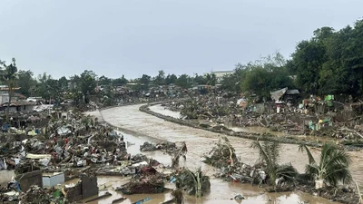 Bão Kalmaegi khiến hàng chục người thiệt mạng ở Philippines