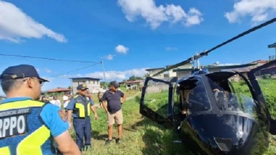 Trực thăng gặp nạn tại Philippines, 5 người thương vong