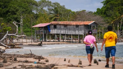 Cuộc sống người dân trên đảo Marajo chống chọi với thủy triều