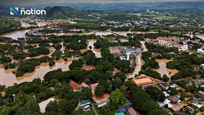 Hình ảnh ngập lụt nghiêm trọng ở Thái Lan