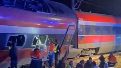 Hiện trường vụ tai nạn tàu cao tốc ở Tây Ban Nha