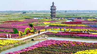Mê đắm cảnh sắc mùa thu tuyệt đẹp ở Trung Quốc