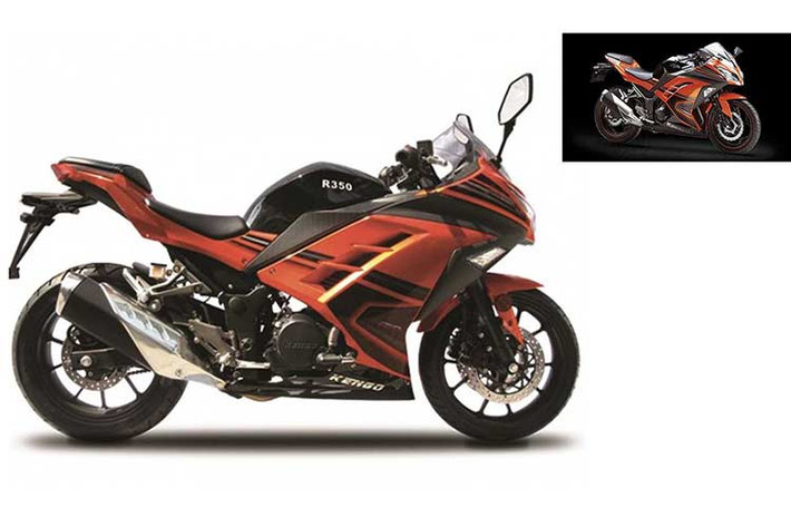 Tính đến thời điểm hiện tại thì Kengo 350 đang là mẫu xe Trung Quốc nhái thiết kế thành công nhất với ngoại hình rất giống với mẫu sport bike Kawasaki Ninja 300, từ dàn áo cho đến các chi tiết nhỏ như đèn pha, xi nhan, đèn hậu cho đến ống xả của xe.
