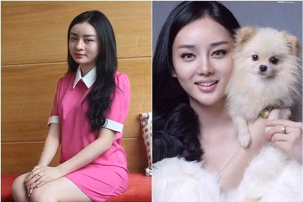 Angela Chu (tên thật Minh Châu, sinh năm 1991) được biết đến là hiện tượng dao kéo Việt khi công khai phẫu thuật thẩm mỹ để trở nên giống Phạm Băng Băng. Ảnh: Vietnamnet