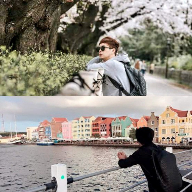 Những nơi chàng ca sĩ đặt chân đến đều là những địa điểm nổi tiếng và chi phí cho mỗi chuyến đi như vậy không phải là con số nhỏ.