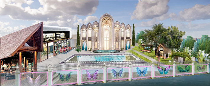 Ông bầu Vũ Khắc Tiệp không chia sẻ đã mua bất động sản này từ khi nào nhưng khoảng 2 tháng trước anh đăng tải hàng loạt story ghi lại cảnh bắt đầu cho đội ngũ thợ xây hoàn thiện một số khu vực.