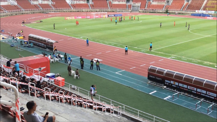 Sân vận động Thammasat được khánh thành năm 1998 để phục vụ cho Asian Games. Ảnh: Youtube