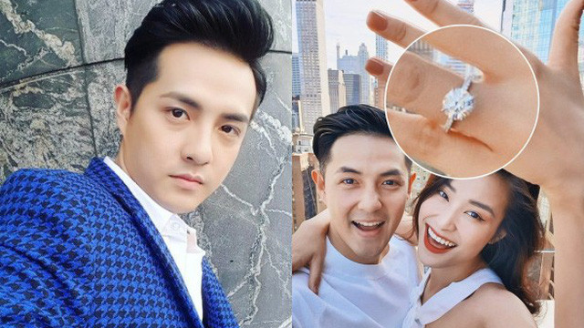 Theo quan sát, mẫu nhẫn của Đông Nhi có nhiều nét tương đồng với chiếc nhẫn từ thương hiệu Tiffany, với trọng lượng kim cương 2.06 carat, có giá 126.000 USD (hơn 2,9 tỷ đồng). Ảnh: Helino.