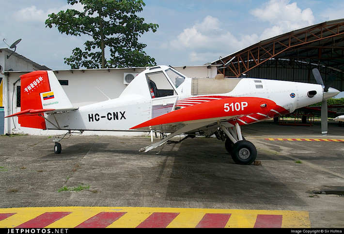 Hiện, chiếc máy bay này đang chờ đợi làm thủ tục xuất sang tỉnh vùng sâu hẻo lánh Rattanakiri của Campuchia để đi làm đồng cho trang trại của Hoàng Anh Gia Lai Agrico. Ảnh: ASI Jet Sales.