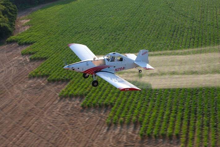 Thrush 510P là mẫu máy bay phục vụ nông nghiệp được phát triển bởi công ty của Mỹ Pratt &amp; Whitney. Ảnh: Printest.