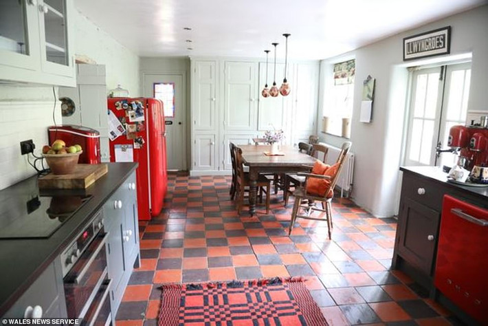 Bếp là không gian Jane Beck yêu thích nhất trong nhà.