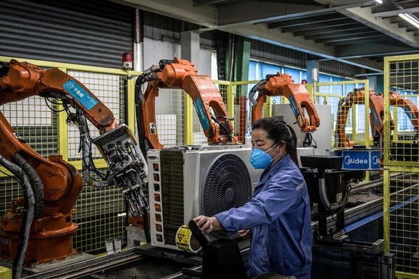Sau khi thông tin ông Hà Hưởng Kiện bị bắt cóc được công bố, ngay lập tức cổ phiếu của Midea Group giảm 2,3% vào trưa thứ Hai 15/6. Ảnh: Skugal.