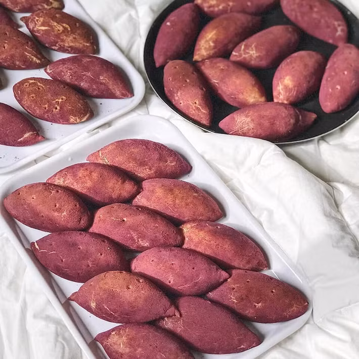 Thêm nữa, bánh khá dễ ăn và không có quá nhiều mùi béo của bơ sữa. Nguồn ảnh: Facebook