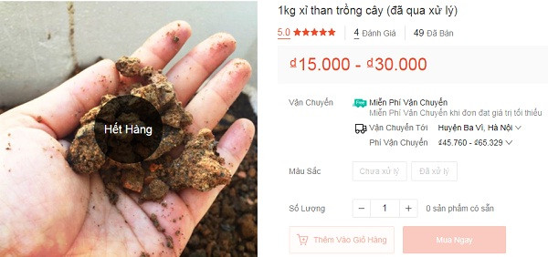 Tuy nhiên, mới đây, giới chơi sinh vật cảnh lại tiếp tục rộ lên việc tìm thu than tổ ong đã qua sử dụng. 