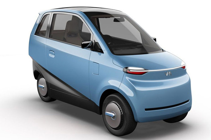 Xe có thiết kế chỉ 3 chỗ ngồi, tối ưu cho điều kiện giao thông đông đúc tại đô thị.