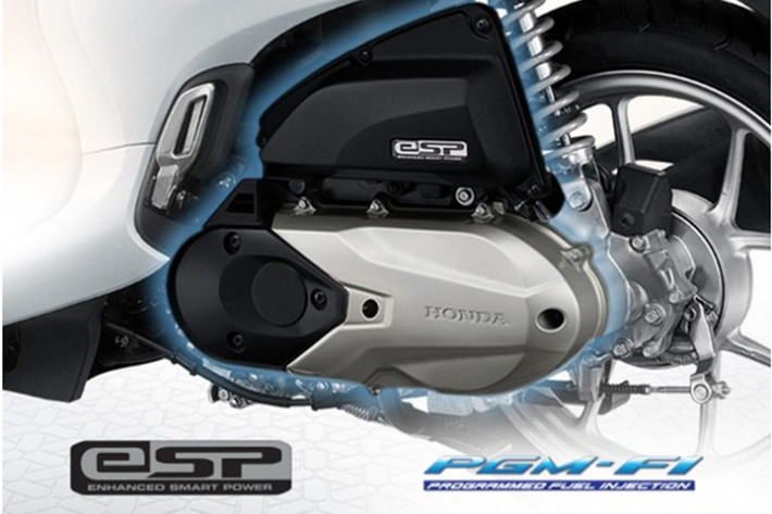 Xe sử dụng giảm xóc ống lồng cho bánh trước và giảm xóc lò xo đơn cho bánh sau. Cùng với đó là phanh đĩa trước, tang trống sau kèm công nghệ phân bổ lực phanh CBS tạo sự an toàn cho người sử dụng trong quá trình vận hành.