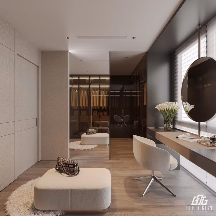 Trước đó, Đoàn Văn Hậu - Doãn Hải My rao bán căn hộ cao cấp ở Mỹ Đình với giá khoảng 9 tỷ đồng. Ảnh: 696 Design