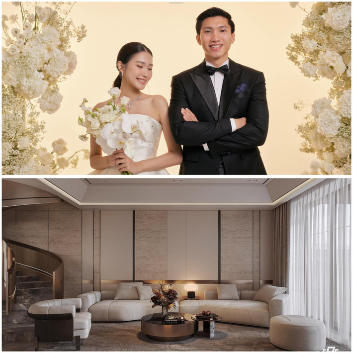 Mới đây, những hình ảnh thiết kế đầu tiên về ngôi nhà mới của vợ chồng Đoàn Văn Hậu - Doãn Hải My được tung ra thu hút sự chú ý của cộng đồng mạng. Ảnh: 696 Design/FB NhaTo