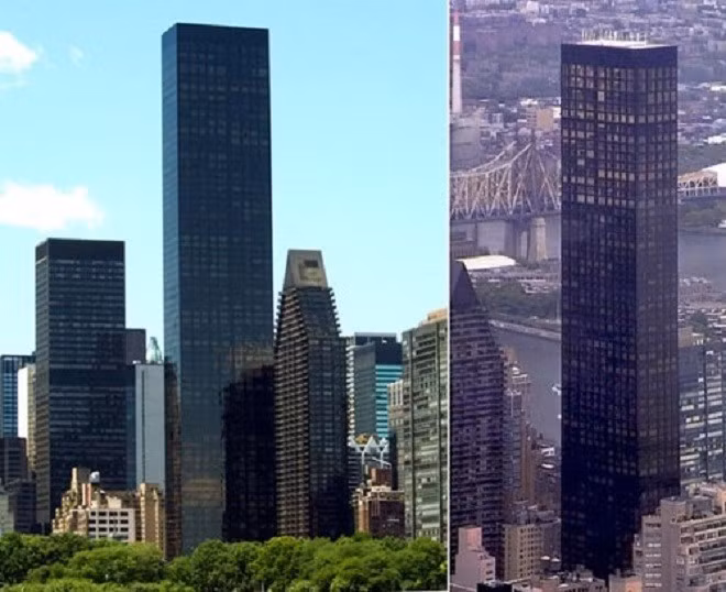 Bên cạnh đó, vợ chồng Hà Phương còn sở hữu căn penthouse ở tầng 89 và 90 của tòa tháp Trump World Tower. Ảnh: Internet