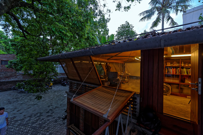 Ngôi nhà có kích thước nhỏ nhưng đa chức năng và có độ linh hoạt cao. Ảnh: Ngọc Lương Lê