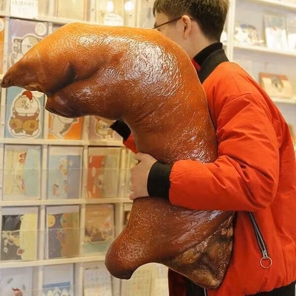 Chính bởi việc nắm bắt được sở thích của giới trẻ, những công ty thiết kế gối ôm đã đưa những món ăn vào sản phẩm của mình,