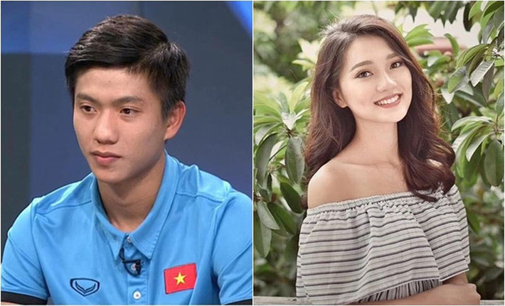 Phan Văn Đức (1996) dù chưa từng lên tiếng về 'nửa kia' của mình nhưng sự thân thiết cũng như một số bằng chứng mà dân mạng 'khui ra' cho thấy, chàng tiền đạo áo số 20 có mối quan hệ đặc biệt với cô nàng Nguyễn Ngọc Nữ (SN 1994).