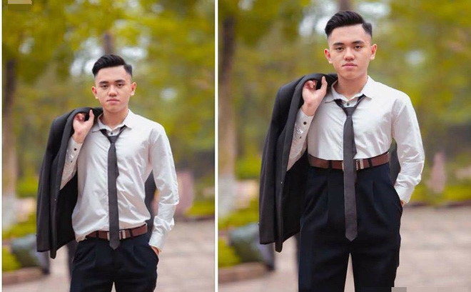 Chỉ là muốn nhờ sửa ảnh sơ-vin cho đẹp nhưng vì nhỡ tay, các dân mạng đã kéo cao quá chiếc quần của nam sinh này.