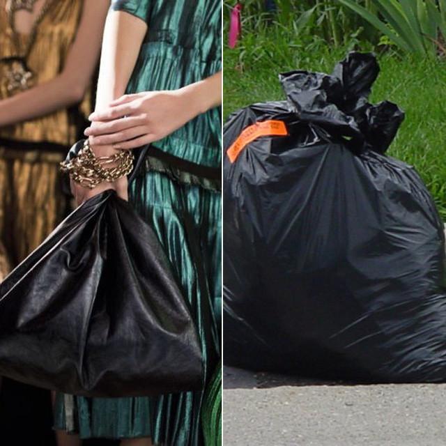 Tuy nhiên, chả biết có ai lại thực sự đem rác đi đổ vào cái túi Lanvin này không, bởi giá trị của nó lên đến tận 30 triệu đồng cơ.