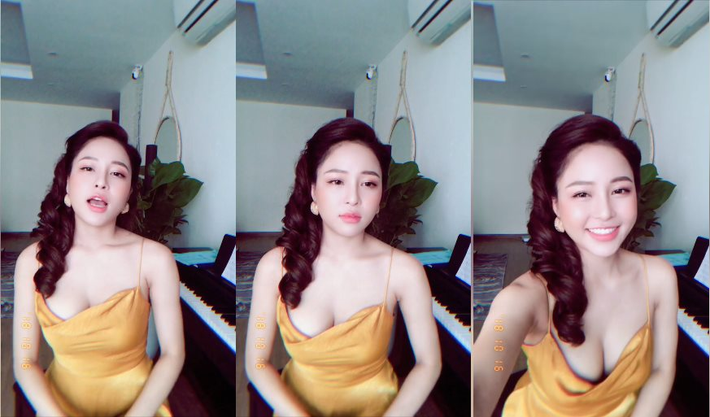 Nổi lên sau lần tham dự chương trình Nóng cùng World Cup do VTV tổ chức, Trâm Anh là cái tên được nhiều bạn trẻ chú ý và tìm kiếm. Bên cạnh gương mặt đẹp, cô nàng dược sĩ SN 1996 này còn được chú ý nhờ vòng 1 căng tròn.