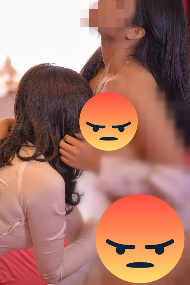 Nhiều cư dân mạng cho biết, nếu bộ ảnh chụp áo dài phản cảm này thay hẳn bằng một bộ bikini, hay áo mặc bên trên là một chiếc áo thun, áo sơ mi thì nhìn sẽ đỡ bị ném đá hơn nhiều.