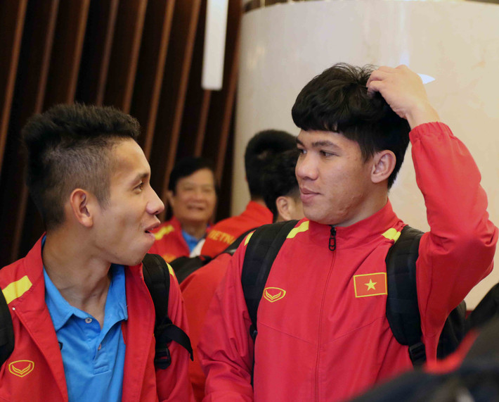 Sự thoải mái đã tới trên khuôn mặt của đội tuyển Việt Nam sau khi trở lại Dubai để chuẩn bị vòng 1/8 Asian Cup 2019.