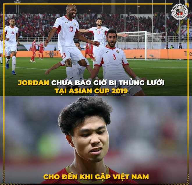 Jordan chưa bị thủng lưới cho tới khi gặp đội tuyển Việt Nam và Công Phượng là người làm nên điều này.