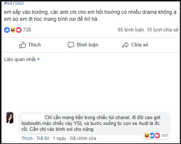 Câu trả lời chất lừ bên dưới khiến nhiều người phải gật đầu tán thưởng.