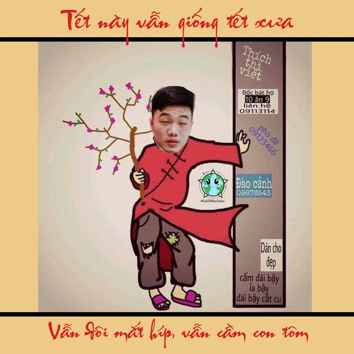 Màn phát âm nhầm "tôm" thành "tồm" của Xuân Trường đã trở thành kinh điển sau khi bị fan "khai quật". Không chỉ được gọi vui là "Tồm Vương", giờ đi đâu người hâm mộ cũng gắn hình ảnh con tôm hài hước với đội phó tuyển Việt Nam.