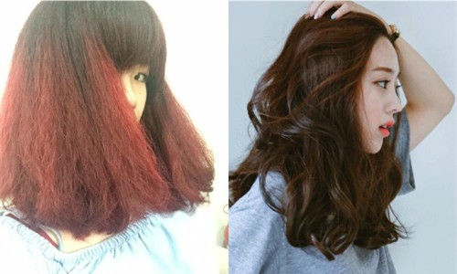 Trước đó, rất nhiều trường hợp đã từng rơi vào thảm họa làm tóc đã được đăng tải trên MXH khiến dân mạng được phen cười bò. Còn các khổ chủ chỉ biết câm nín chờ một ngày mái tóc của mình trở lại như xưa.